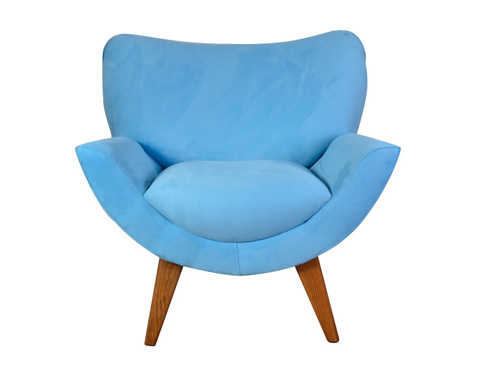 Sillón Contemporáneo Turquesa Milan